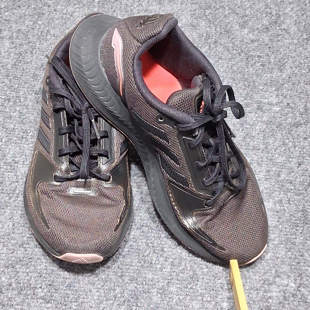 Adidas Runfalcon 2.0 Women's‎ Running Shoes Black Pink GX8250 Size 6 US